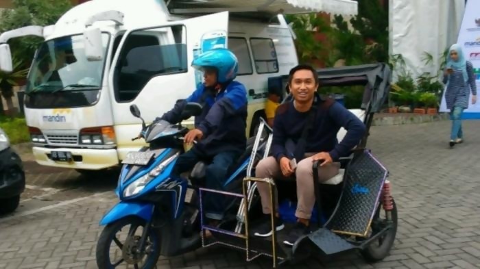 `Difajek`Pengojek Difabel Buka Lapangan Kerja bagi Penyandang Cacat